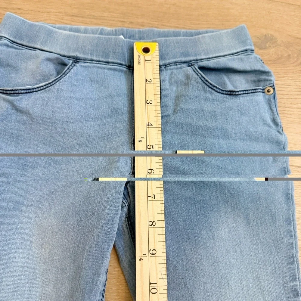 GYMBOREE Pull on Jeggings Girls Light Wash Denim Lot Of 2, Size 10